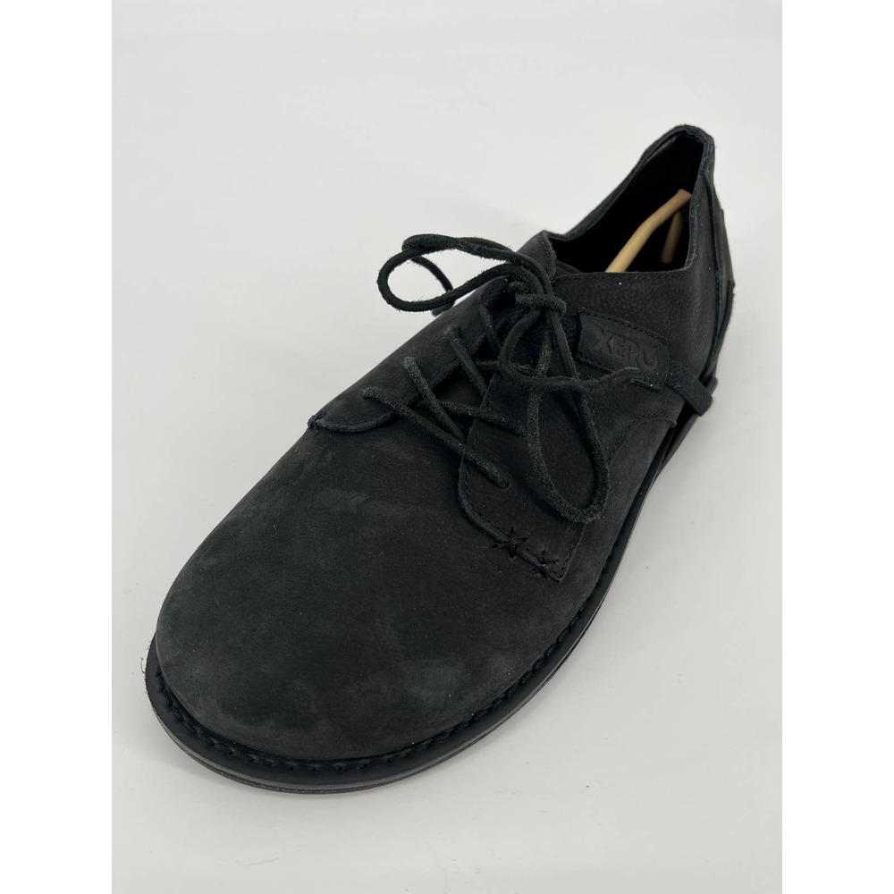 Xero Shoes Alston Minimalist Dress Shoes Sz Men's 13 Black Leather Barefoot